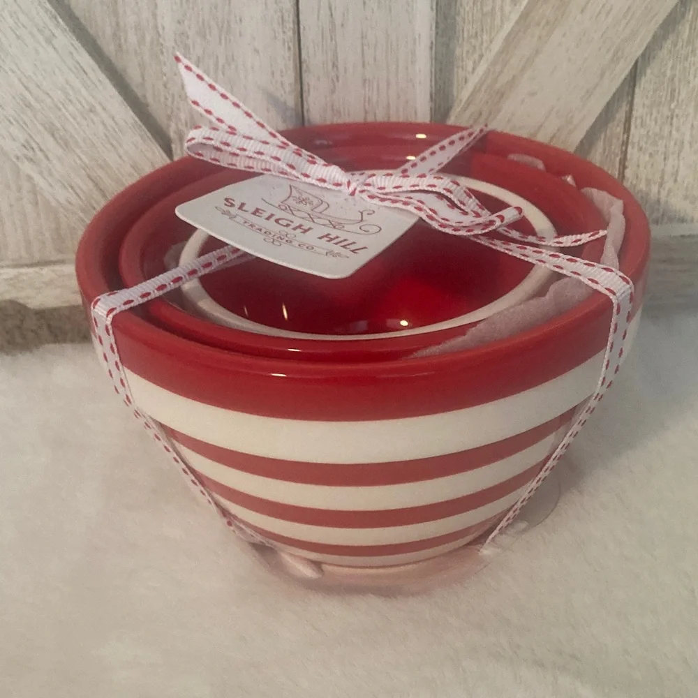 Terramoto 2021 Christmas Nesting Bowls